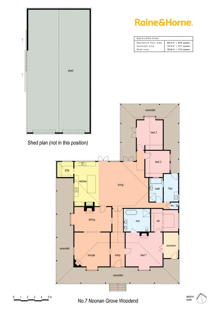 Floorplan of Homely house listing, 7 Noonan Grove, Woodend VIC 3442