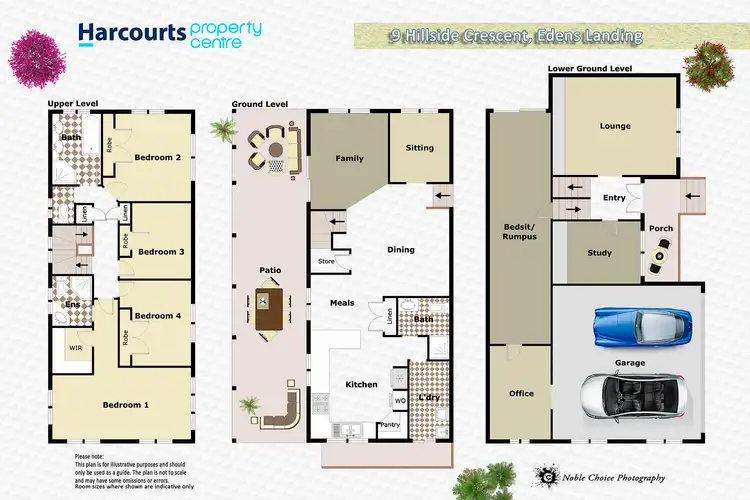 Floorplan of Homely house listing, 9 Hillside Crescent, Edens Landing QLD 4207
