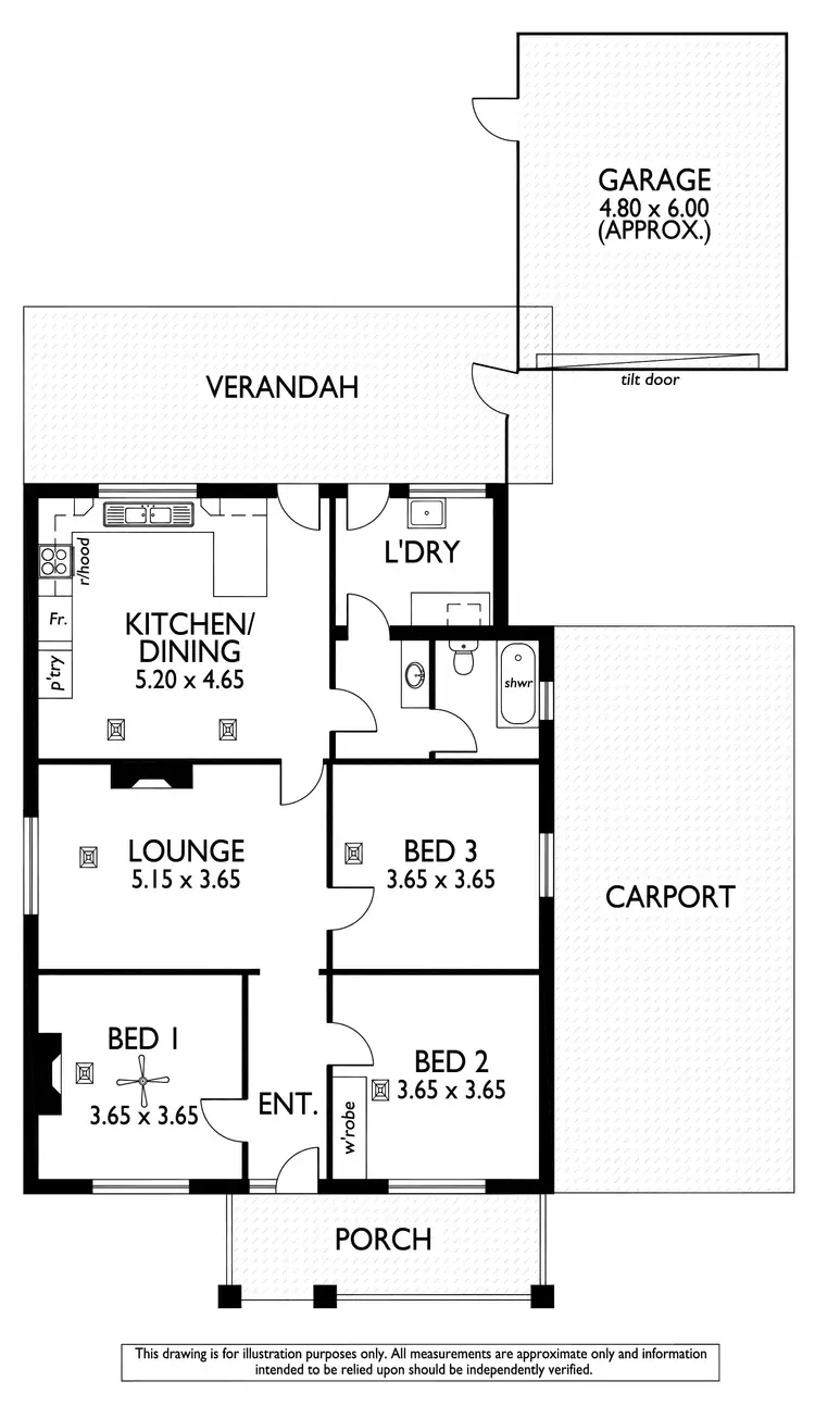 Floorplan of Homely house listing, 11 Blackburn Avenue, Cowandilla SA 5033