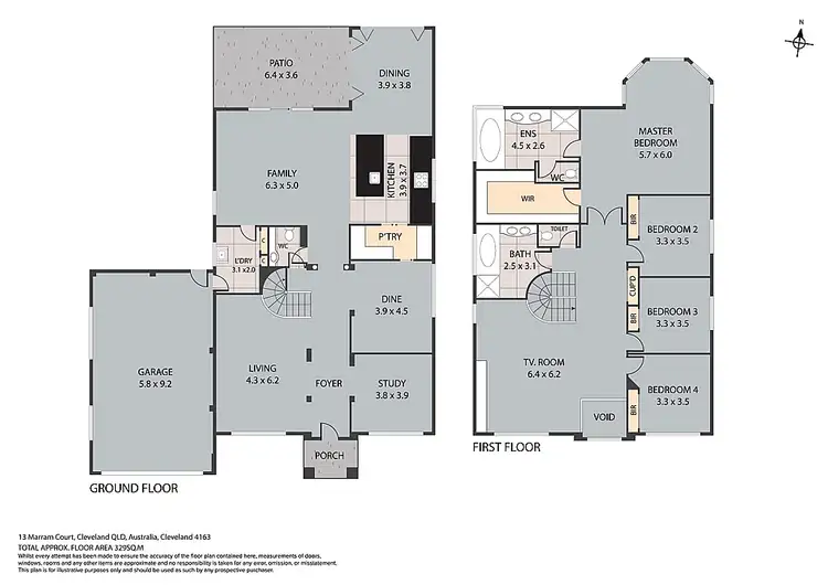 Floorplan of Homely house listing, 13 Marram Court, Raby Bay QLD 4163