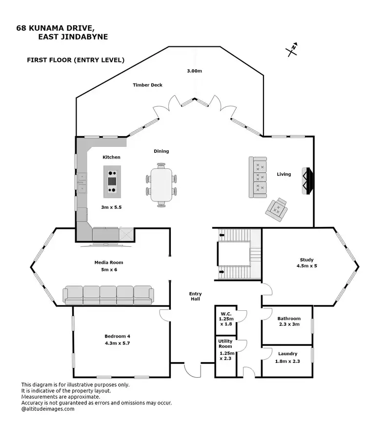 Floorplan of Homely house listing, 68 Kunama Drive, Jindabyne NSW 2627