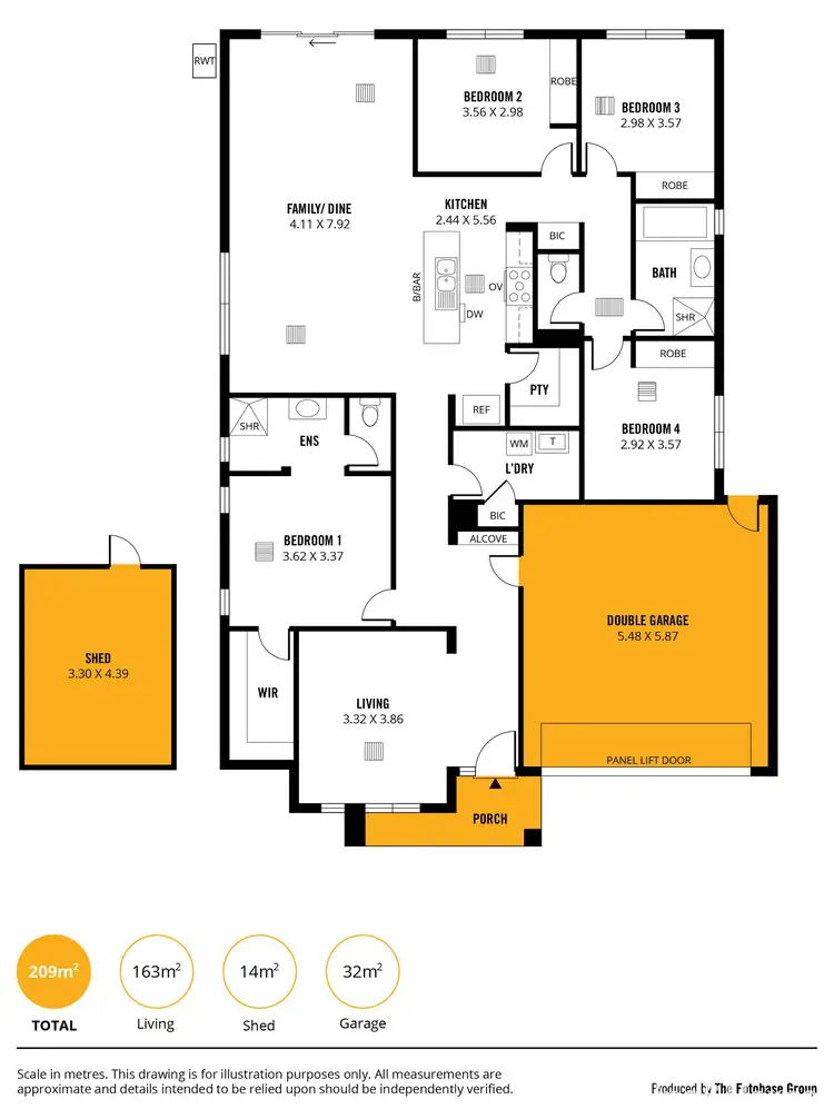 Floorplan of Homely house listing, 60 Wycombe Drive, Mount Barker SA 5251