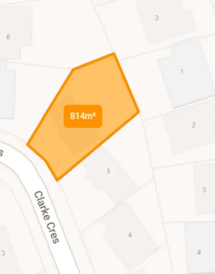 Floorplan of Homely house listing, 8 Clarke Crescent, Huntfield Heights SA 5163