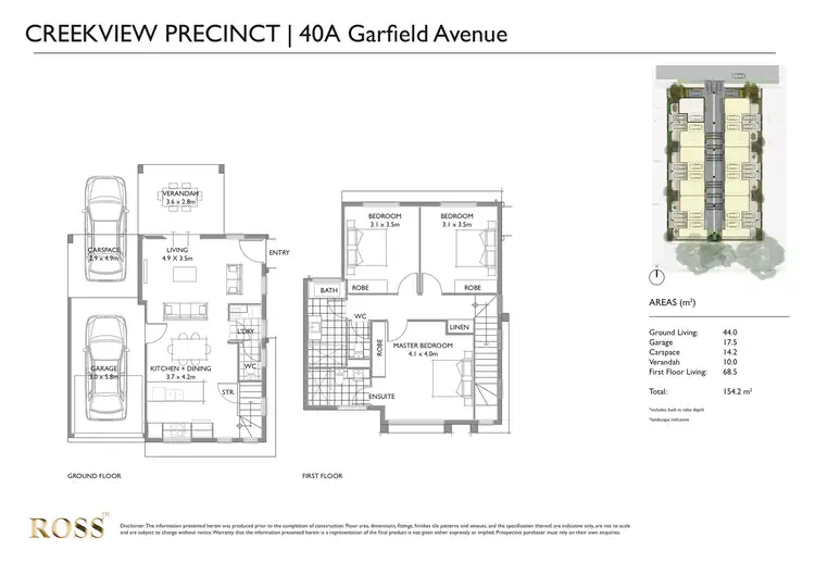Floorplan of Homely house listing, 40a Garfield Avenue, Kurralta Park SA 5037