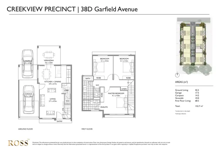 Floorplan of Homely house listing, 38d Garfield Avenue, Kurralta Park SA 5037