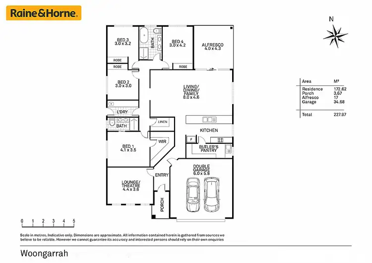Floorplan of Homely house listing, 31 Wakool Crescent, Woongarrah NSW 2259