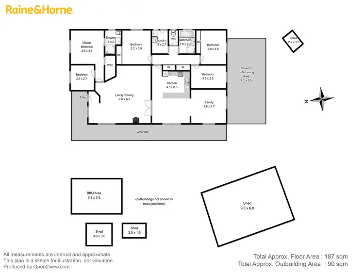 Floorplan of Homely house listing, 5 Sonya Court, Lewisham TAS 7173