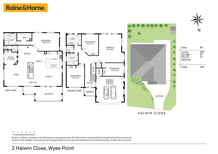 Floorplan of Homely house listing, 2 Halwin Close, Wyee Point NSW 2259