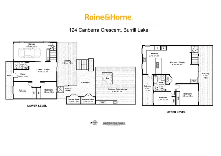 Floorplan of Homely house listing, 124 Canberra Crescent, Burrill Lake NSW 2539