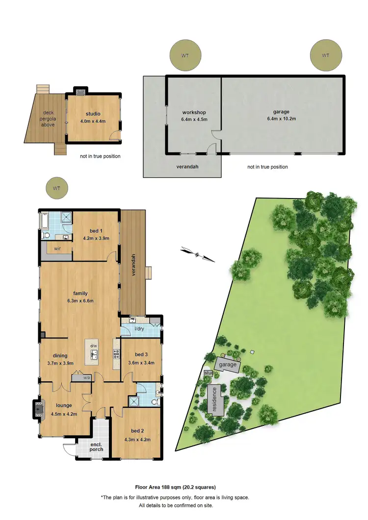 Floorplan of Homely house listing, 402 Don Road, Badger Creek VIC 3777