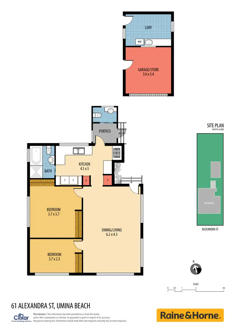 Floorplan of Homely house listing, 61 Alexandra Street, Umina Beach NSW 2257