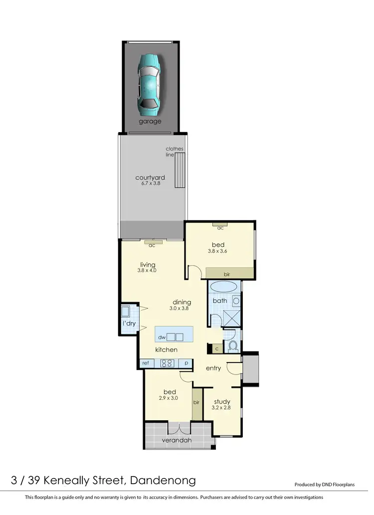 Floorplan of Homely unit listing, Address available on request