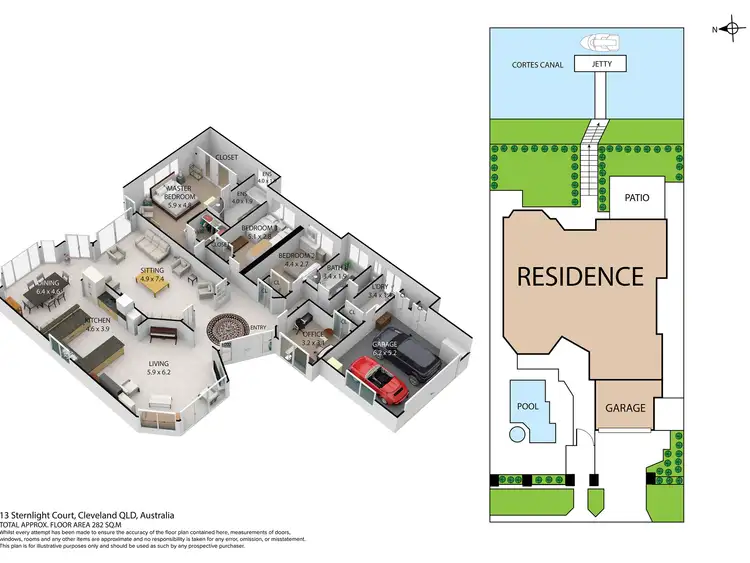 Floorplan of Homely house listing, 13 Sternlight Court, Raby Bay QLD 4163