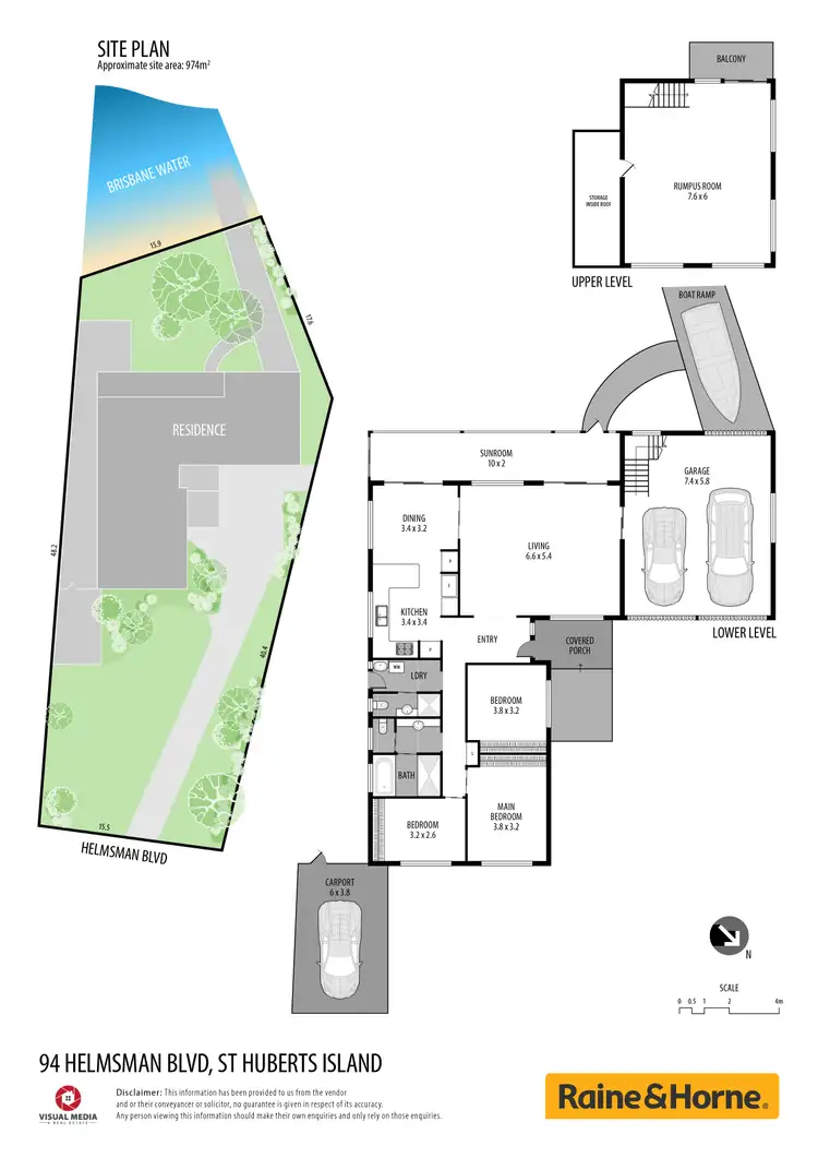 Floorplan of Homely house listing, 94 Helmsman Boulevard, St Huberts Island NSW 2257