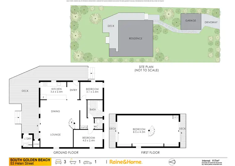 Floorplan of Homely house listing, 53 Helen Street, South Golden Beach NSW 2483
