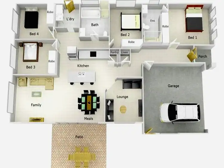 Floorplan of Homely house listing, 11 Raglan Street, Hill Top NSW 2575