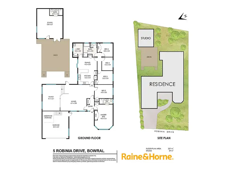 Floorplan of Homely house listing, 5 Robinia Drive, Bowral NSW 2576