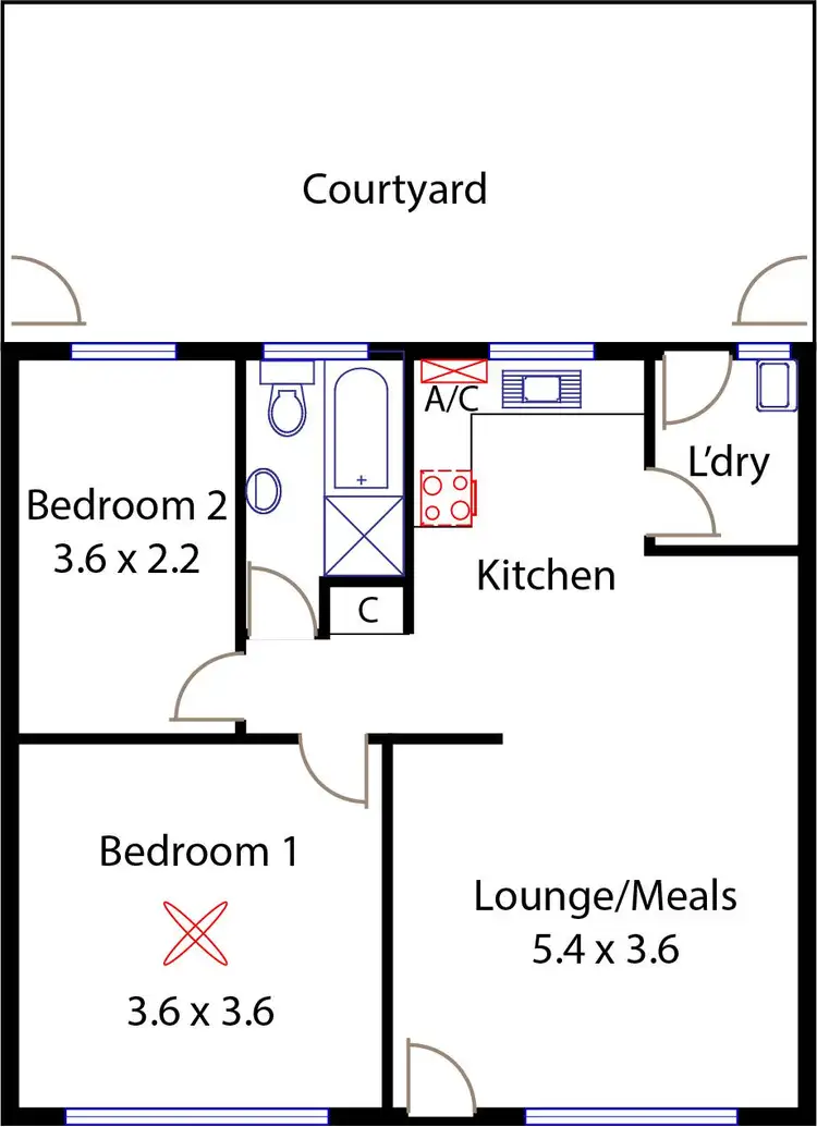 Floorplan of Homely house listing, 13/120 Commercial Road, Salisbury SA 5108