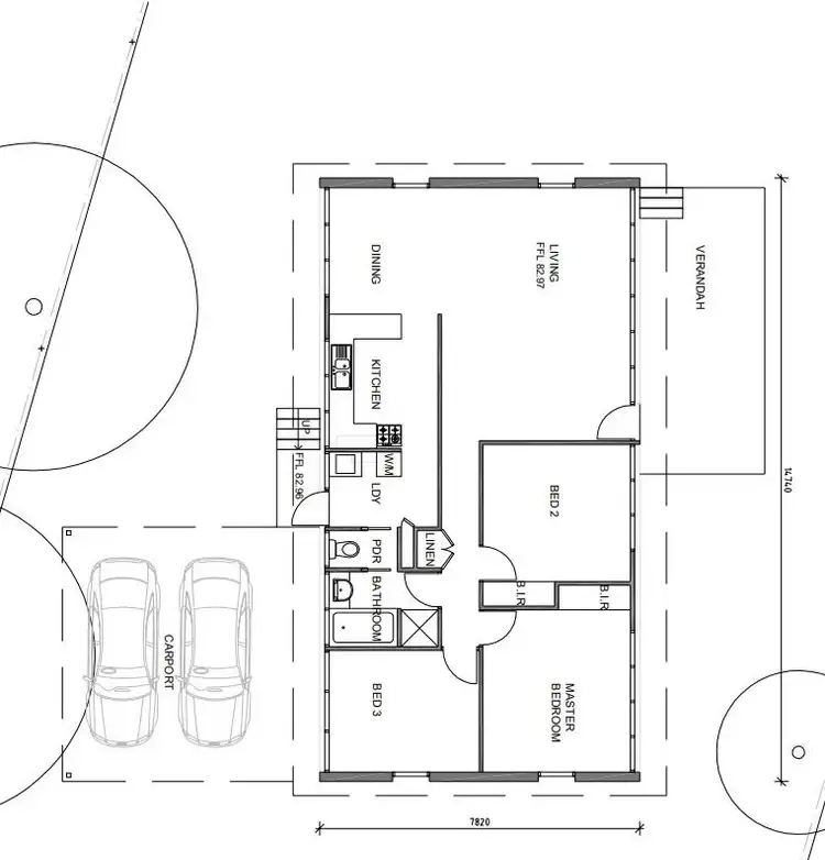 Floorplan of Homely house listing, 11 Kalmia Street, Frankston VIC 3199