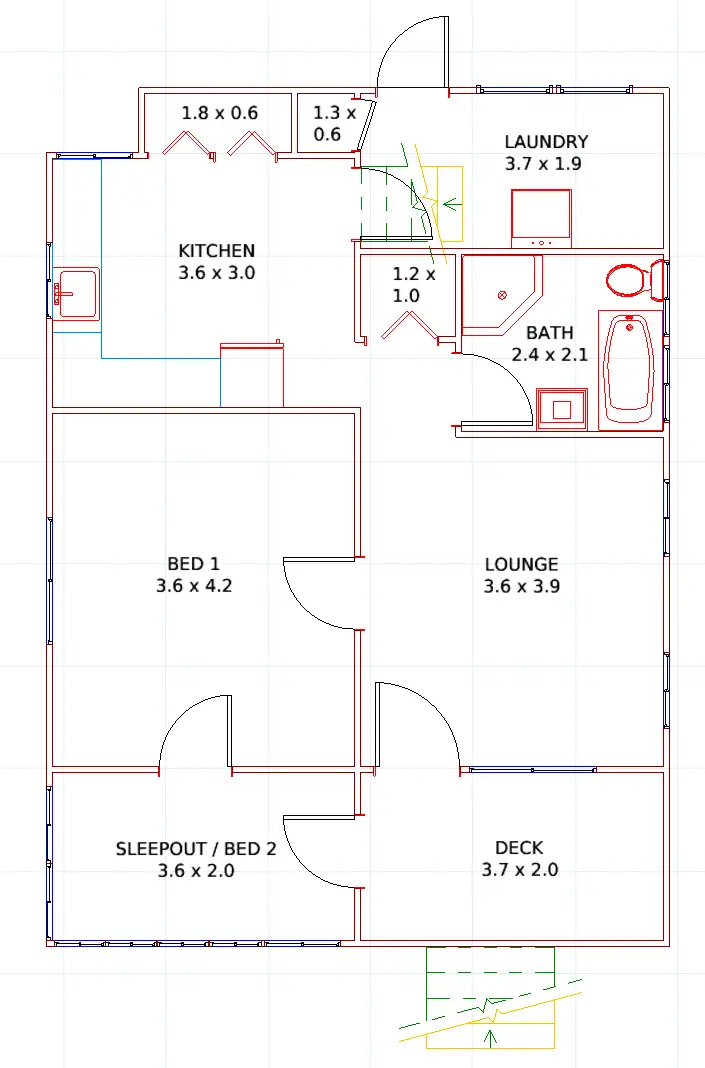 Floorplan of Homely house listing, 12 Gizerah Street, Mitchelton QLD 4053
