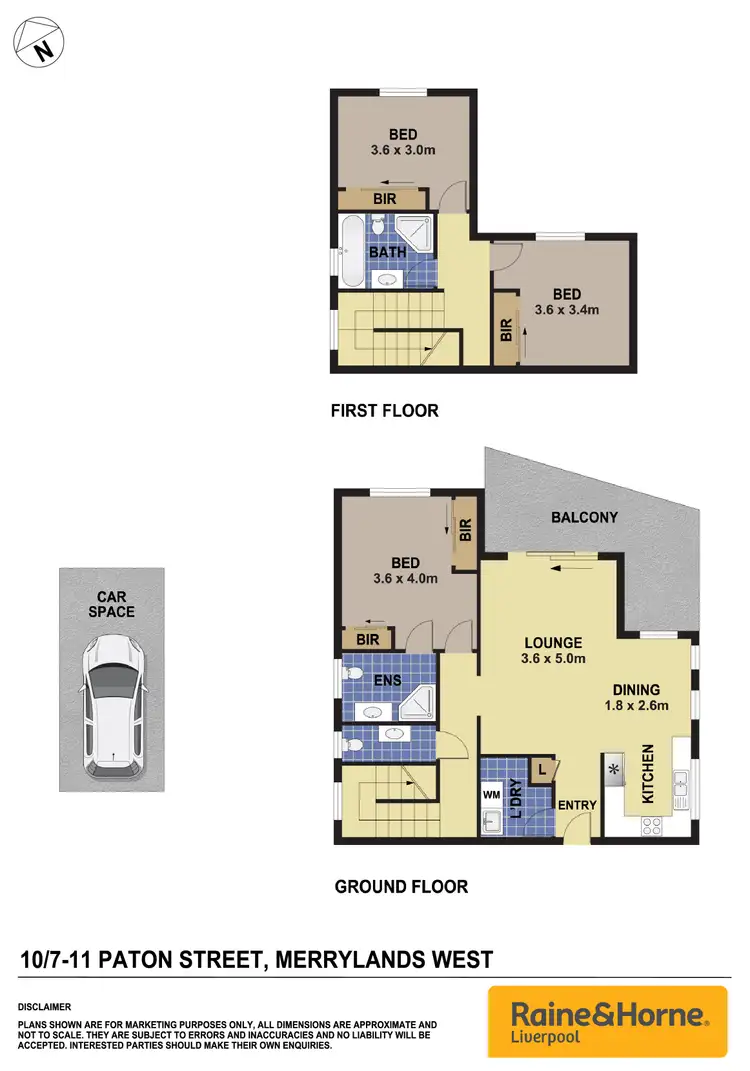 Floorplan of Homely apartment listing, 10/7-11 Paton Street, Merrylands West NSW 2160