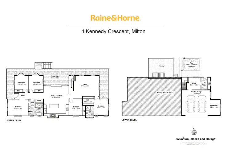 Floorplan of Homely house listing, 4 Kennedy Close, Milton NSW 2538