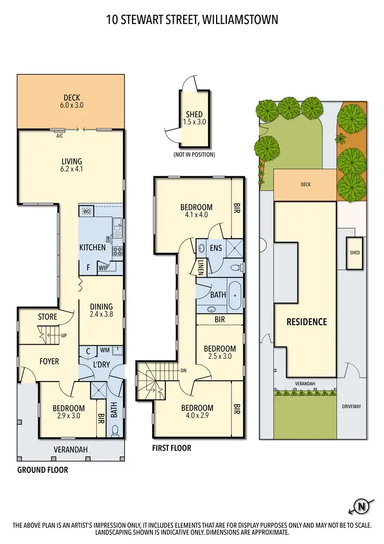 Floorplan of Homely house listing, 10 Stewart Street, Williamstown VIC 3016
