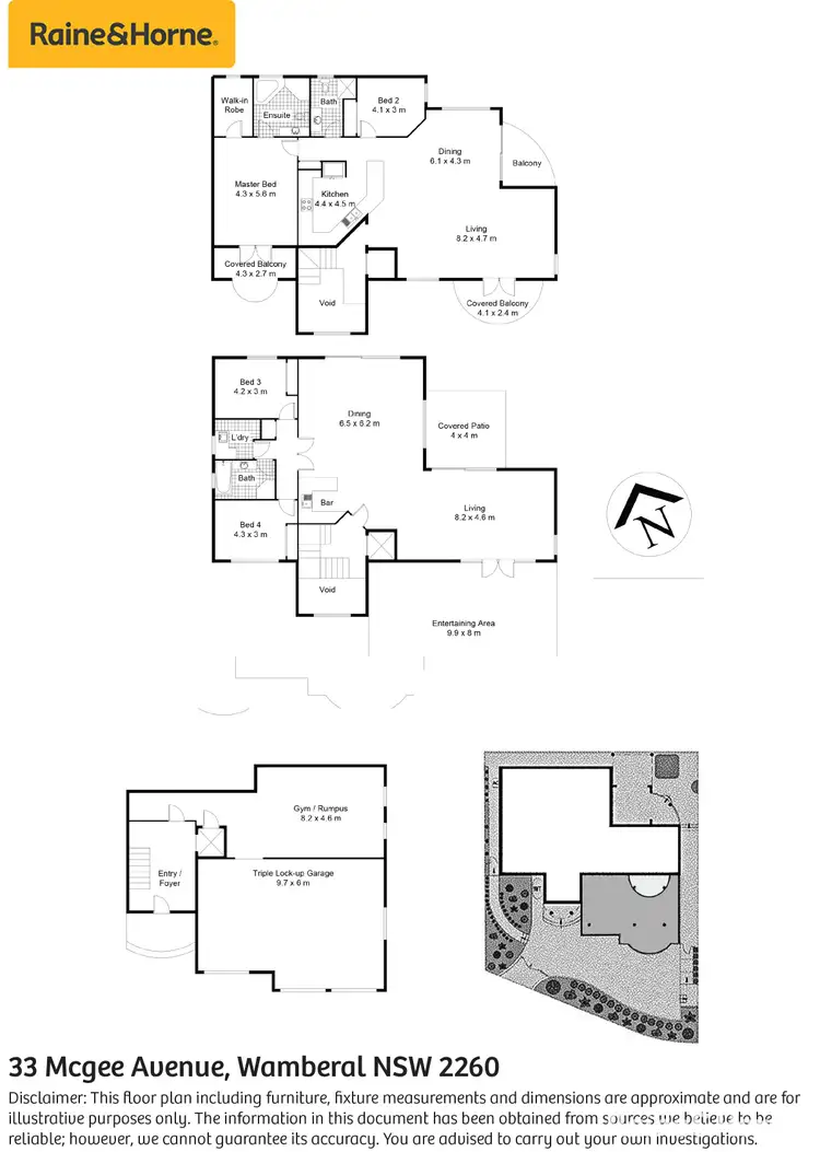 Floorplan of Homely house listing, 33 McGee Avenue, Wamberal NSW 2260