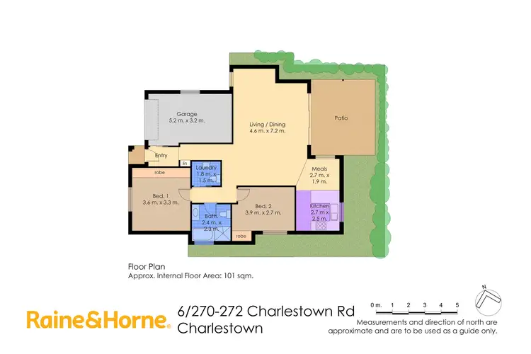 Floorplan of Homely villa listing, 6/270-272 CHARLESTOWN ROAD, Charlestown NSW 2290