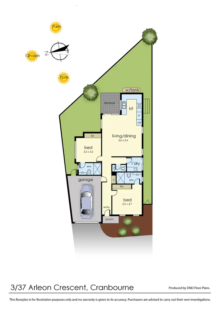 Floorplan of Homely house listing, 3/37 Arleon Crescent, Cranbourne VIC 3977