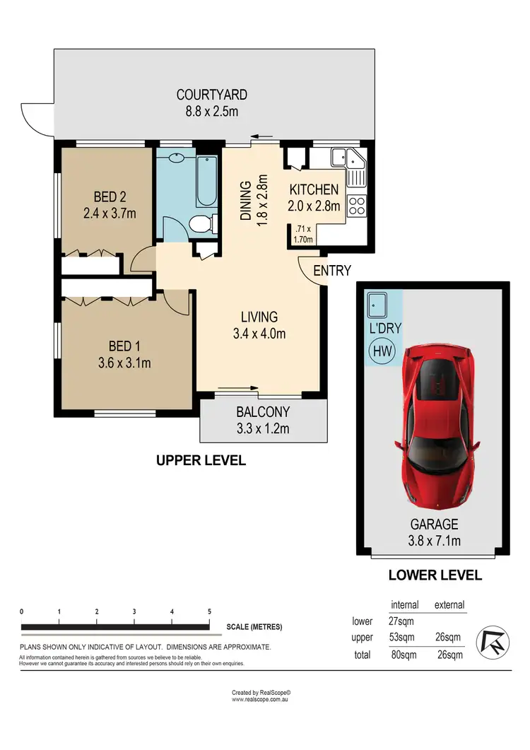 Floorplan of Homely unit listing, 4/19 Lucinda Street, Taringa QLD 4068