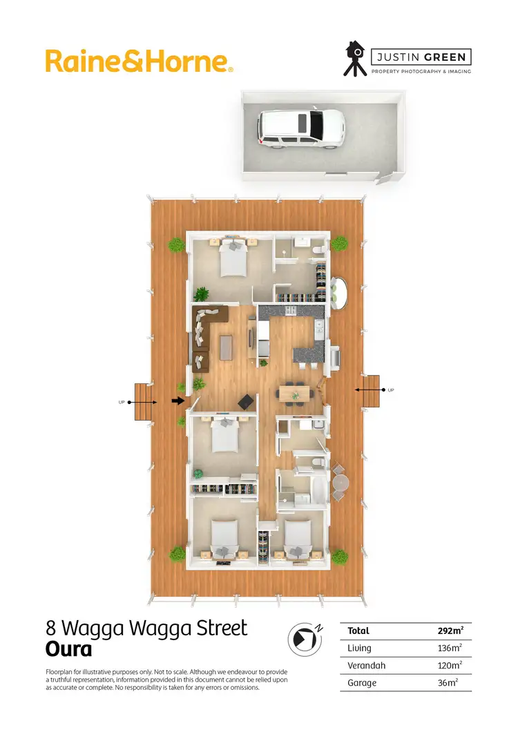 Floorplan of Homely house listing, 8 Wagga Wagga Street, Oura NSW 2650