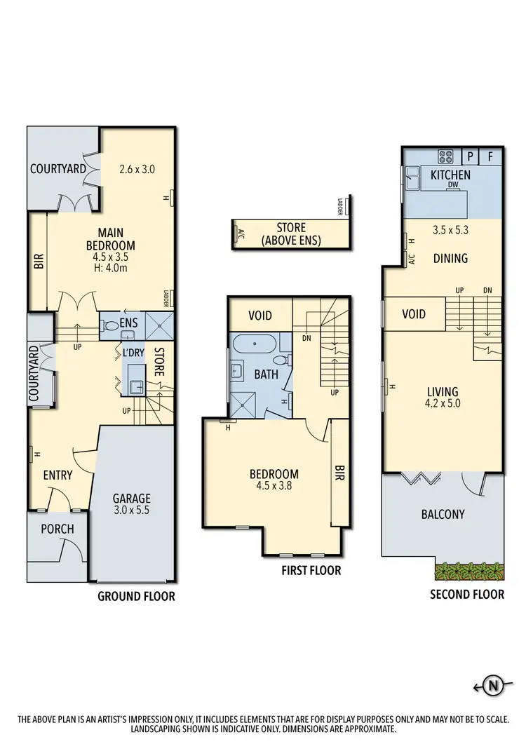 Floorplan of Homely house listing, 17 Carroll Street, Richmond VIC 3121