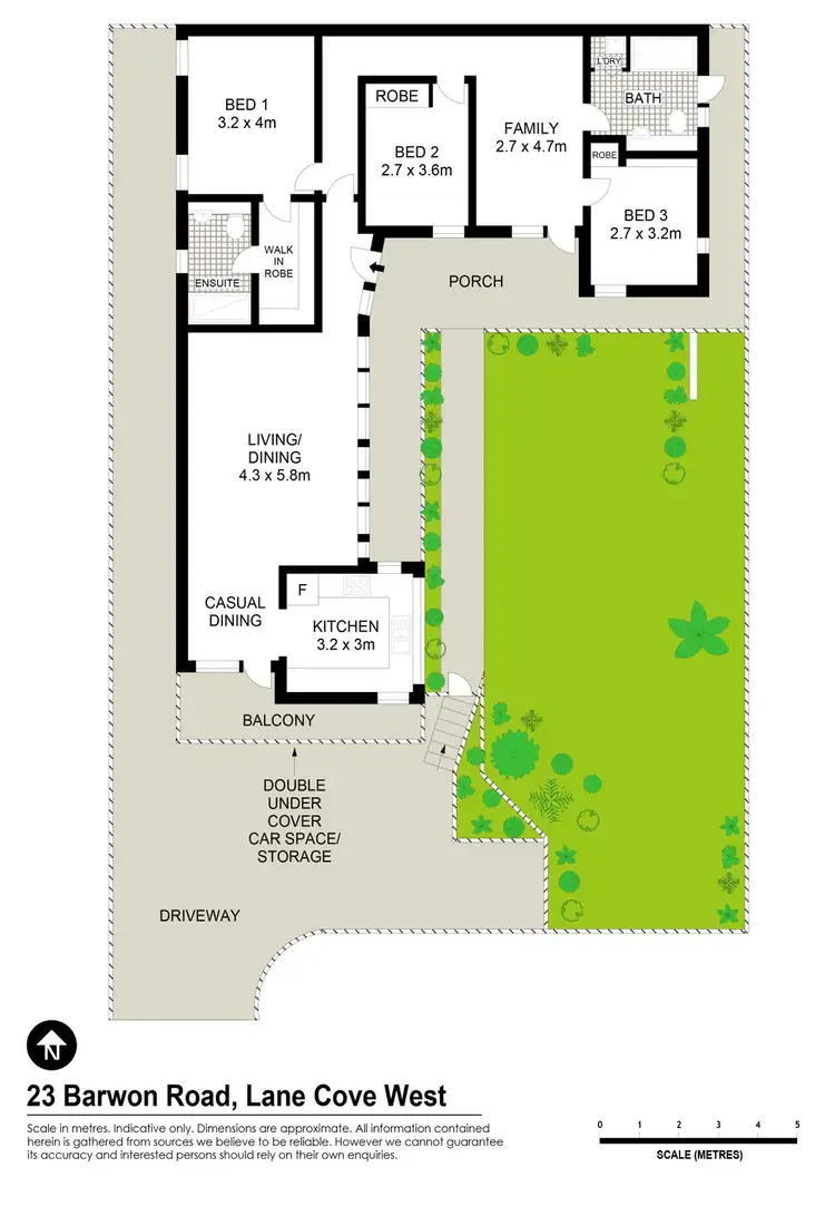 Floorplan of Homely house listing, 23 Barwon Road, Lane Cove NSW 2066