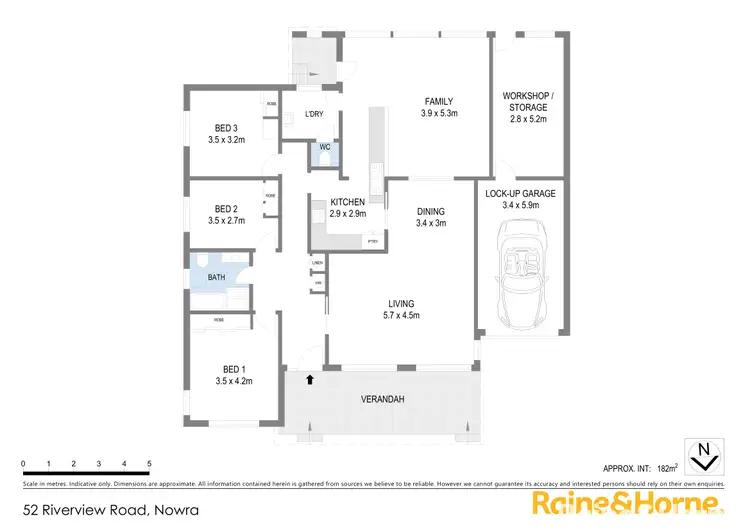 Floorplan of Homely house listing, 52 Riverview Road, Nowra NSW 2541