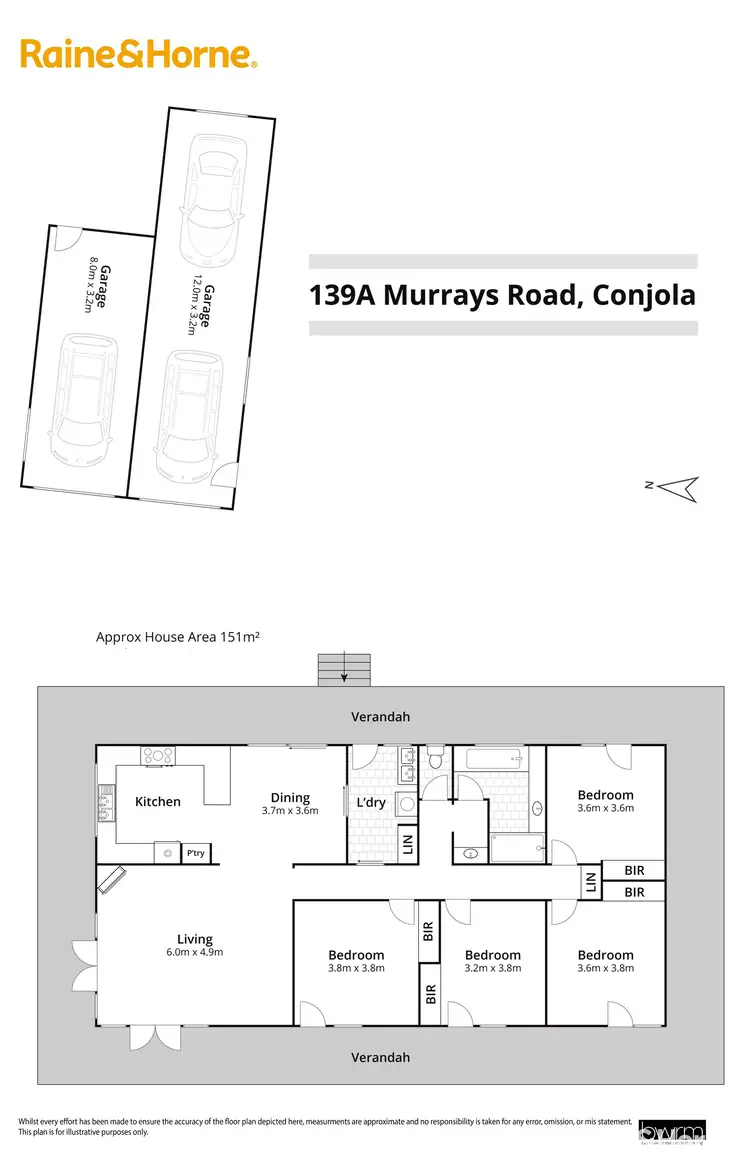 Floorplan of Homely house listing, 139A Murrays Road, Conjola NSW 2539
