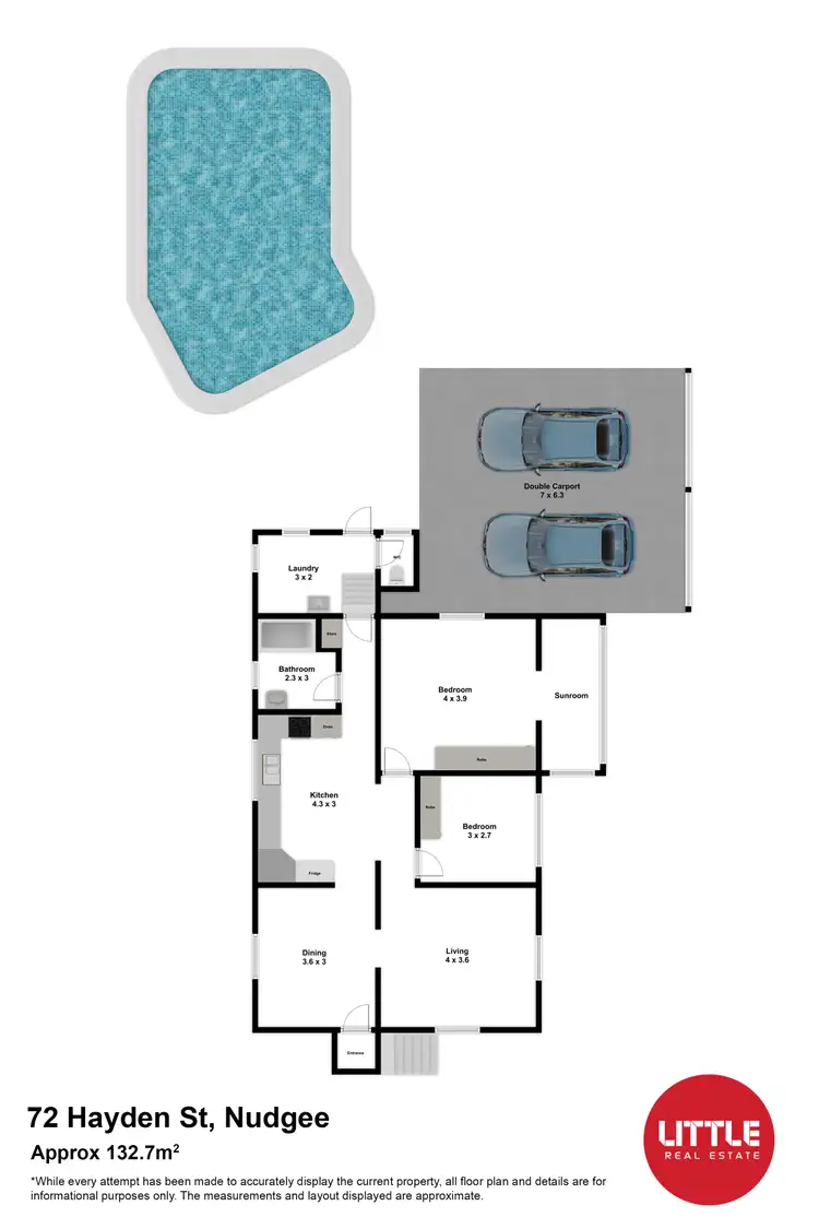 Floorplan of Homely house listing, 72 Hayden Street, Nudgee QLD 4014