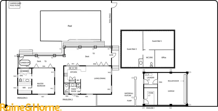 Floorplan of Homely house listing, 10 Sorrento Crescent, Port Douglas QLD 4877
