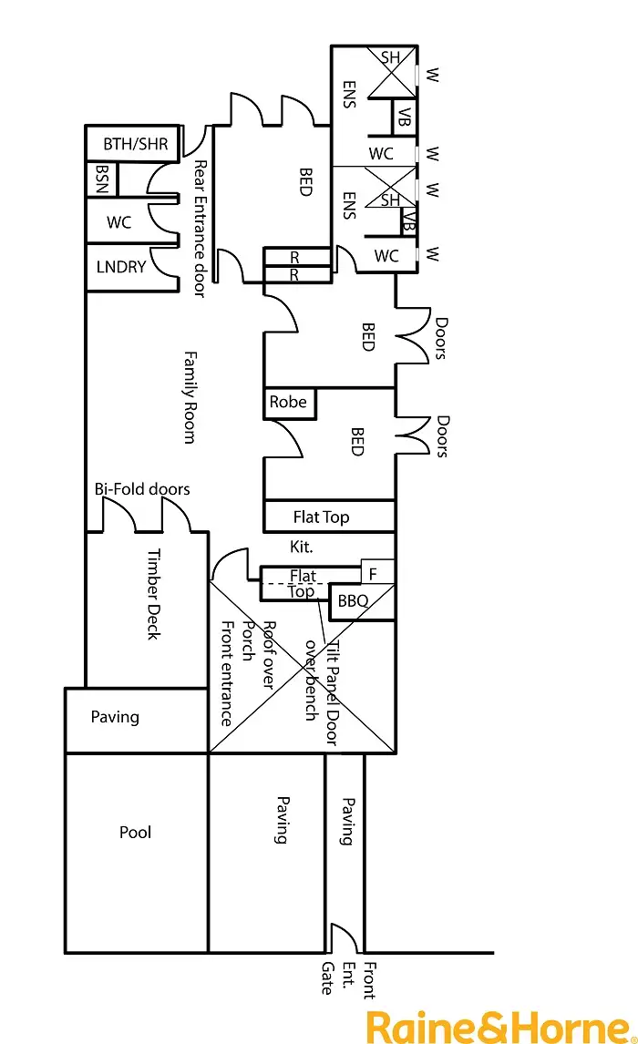 Floorplan of Homely unit listing, 2/48 Garrick Street, Port Douglas QLD 4877