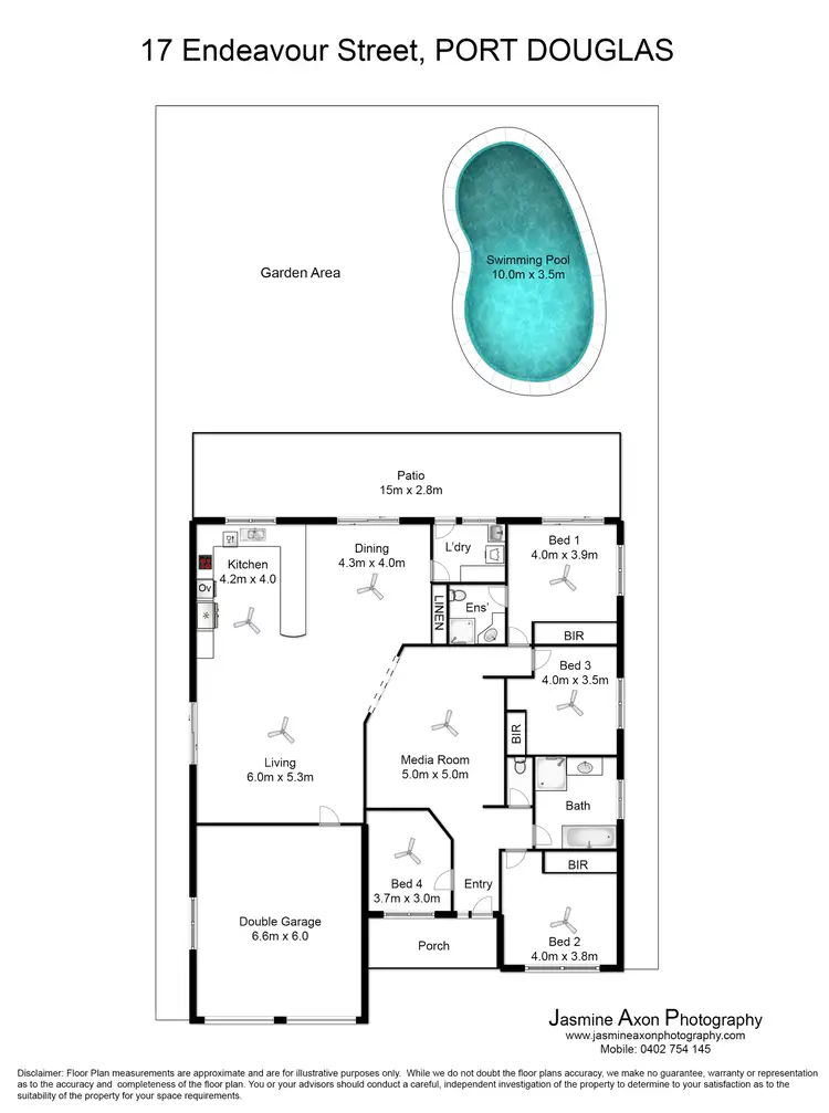 Floorplan of Homely house listing, 17 Endeavour Street, Port Douglas QLD 4877
