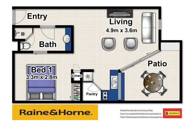 Floorplan of Homely unit listing, 17/47-49 Davidson Street (FREESTYLE), Port Douglas QLD 4877