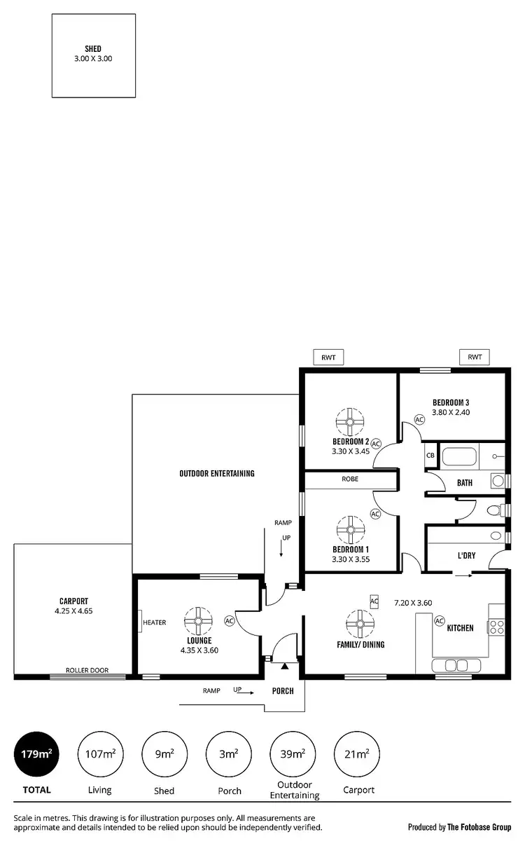 Floorplan of Homely house listing, 23 Nathan Court, Morphett Vale SA 5162