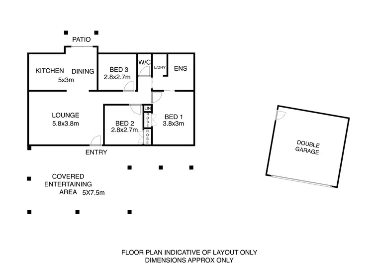 Floorplan of Homely house listing, 1 Dumosa Court, Beenleigh QLD 4207