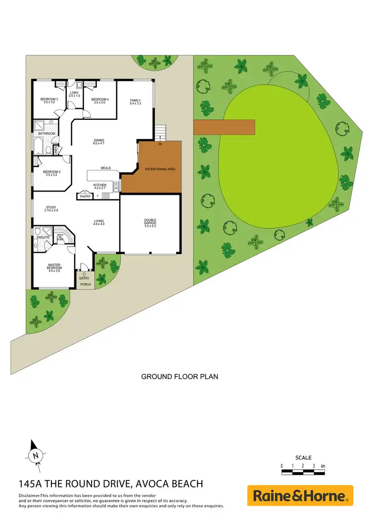 Floorplan of Homely house listing, 145A The Round Drive, Avoca Beach NSW 2251