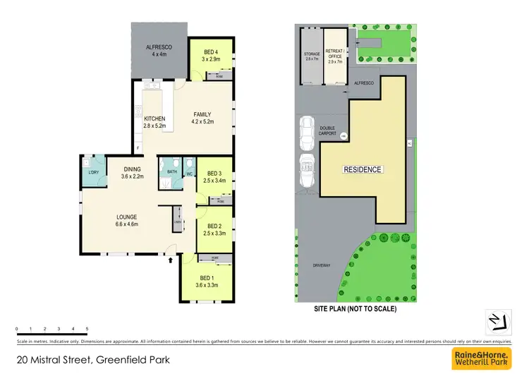 Floorplan of Homely house listing, 20 Mistral Street, Greenfield Park NSW 2176