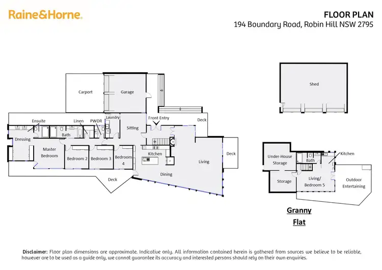 Floorplan of Homely house listing, 194 Boundary Road, Robin Hill NSW 2795