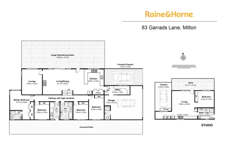 Floorplan of Homely house listing, 83 Garrads Lane, Milton NSW 2538