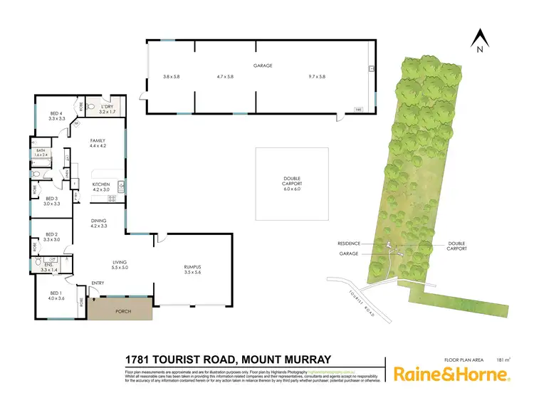 Floorplan of Homely house listing, 1781 Tourist Road, Robertson NSW 2577