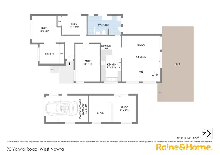 Floorplan of Homely house listing, 90 Yalwal Road, West Nowra NSW 2541