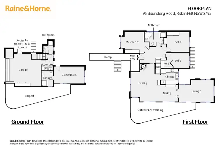 Floorplan of Homely house listing, 95 Boundary Road, Robin Hill NSW 2795